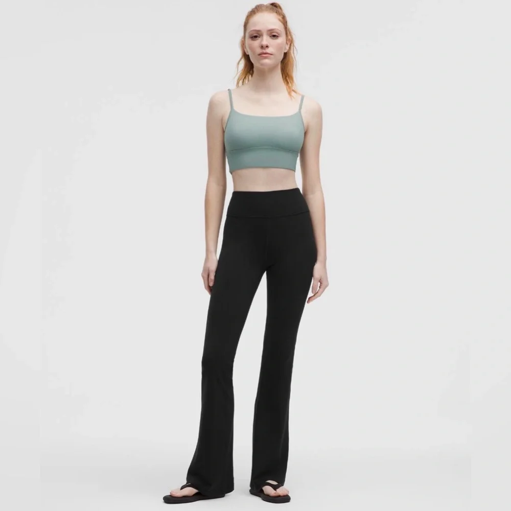 Lululemon Groove Nulu High-Rise Pant in Black - Picture 2 of 6